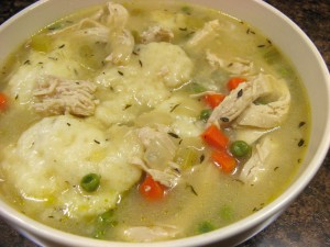 March Chicken and Dumplings