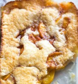 PEACH COBBLER