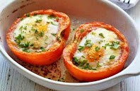 Picture of breakfast tomatoes in a bowl