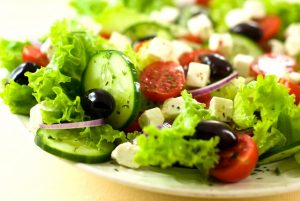 Tossed Salad w Black Olives